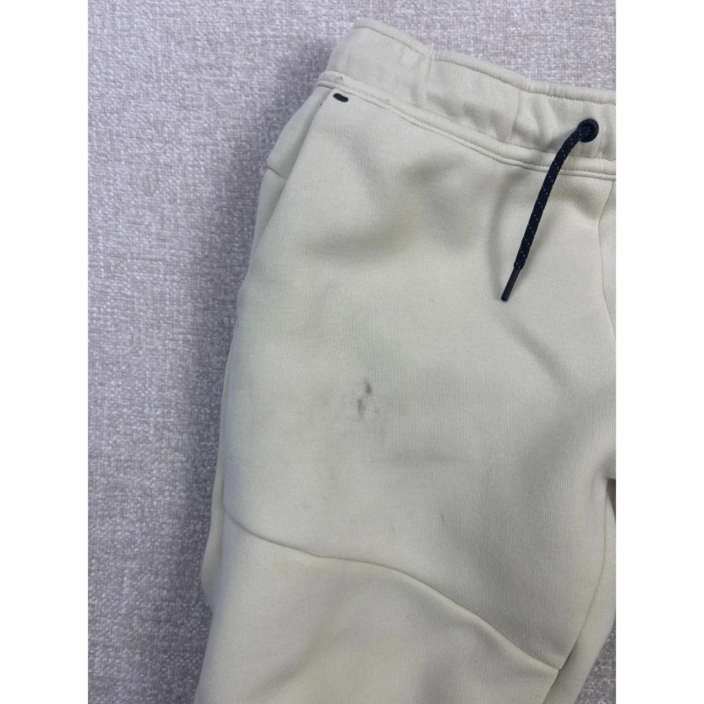 Nike Kids Tech Fleece Joggers XL Cream Bone Sweatpants CU9213-113